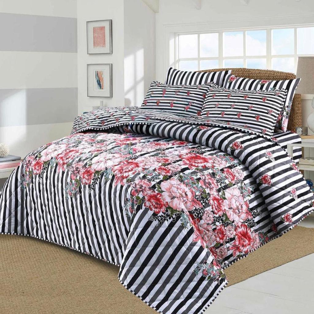 Royal Warmth Comfort Set 6PC Comforter Set (Vicky Razai Set) – King Size - Fashion Home Store