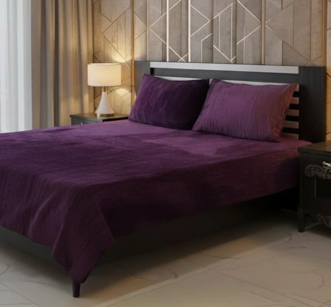 SnuggleSoft Sheets 3pc Fleece bedsheet - Fashion Home Store