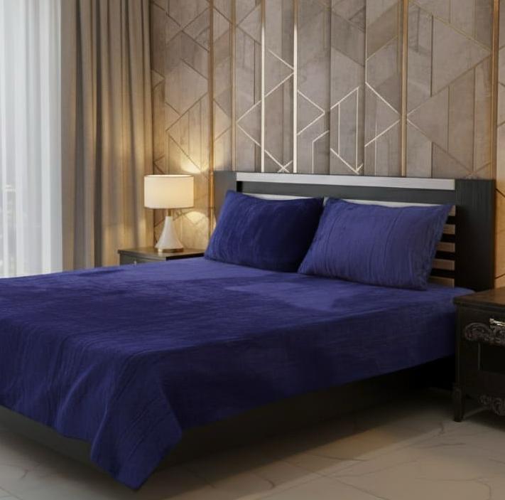 UltraPlush Fleece 3pc Fleece bedsheet - Fashion Home Store